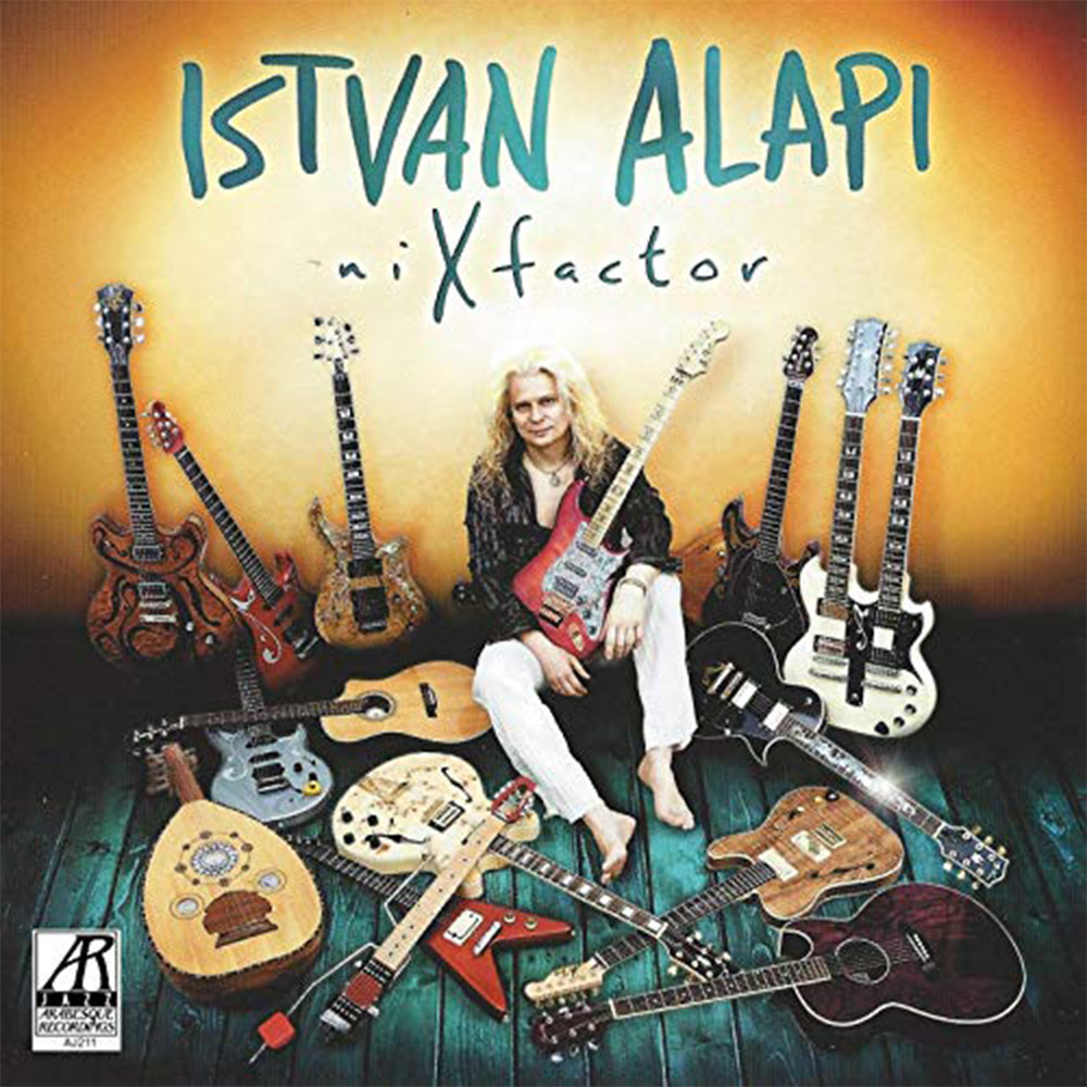 Alapi István – niXfactor (CD) cover