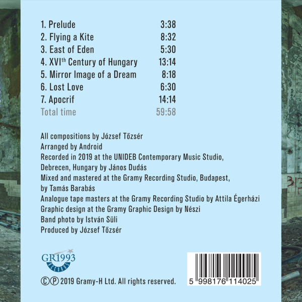 Android – East of Eden Revisited (CD) back cover