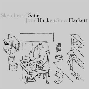 John Hackett Steve Hackett – Sketches of Satie (LP) cover