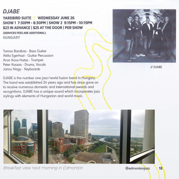 Djabe – Live In Edmonton (2CD) inner 4