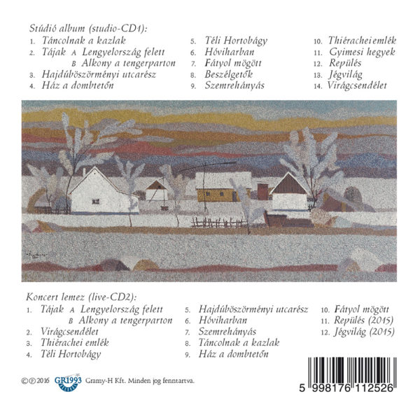 Djabe – Tancolnak A Kazlak Studio And Live (2CD) back cover